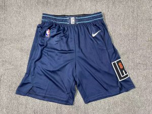 NBA Los Angeles Clippers 2023-24 city shorts Marine